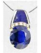 Sterling Silver Semi Mount Pendant Setting Oval OV 9X7mm - Syzjewelry